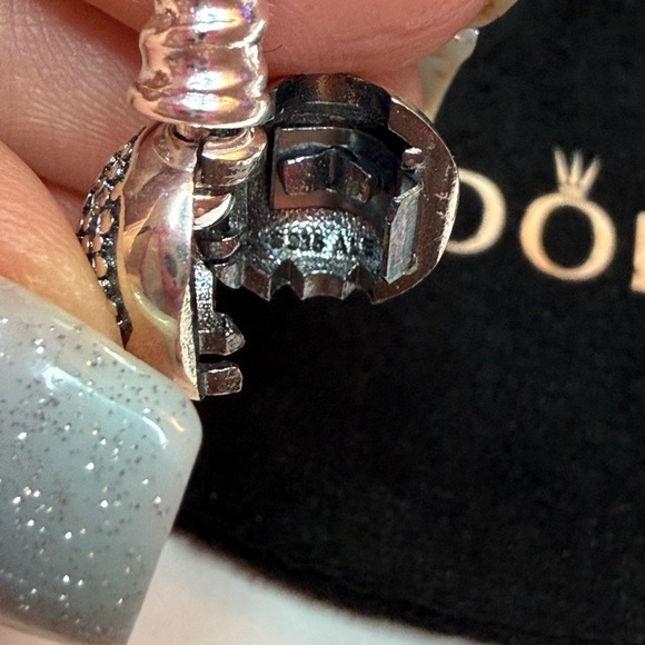 Pandora Silver Bracelet with Sparkling Ball Charm 19 см - Picture 7 of 7